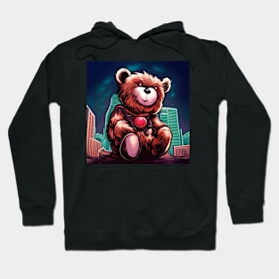 Teddy in Singapore Hoodie